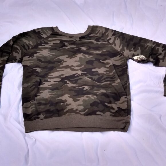 Open Trails Camo Long Sleeve Men's Large Sweatshirt Camouflage Sweatshirt - Picture 1 of 4
